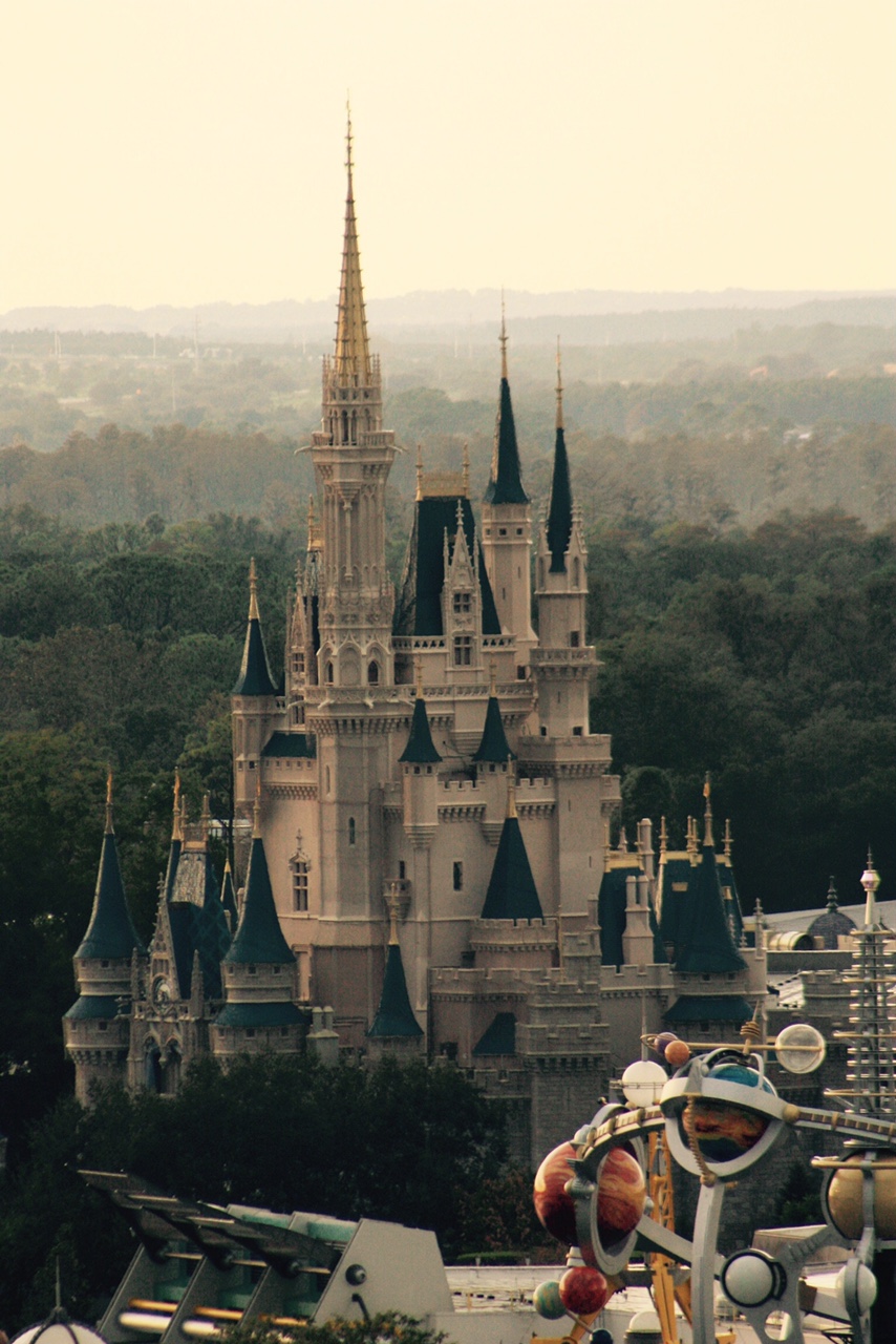 Disney Vacation Club | aerial View of Disney Castle